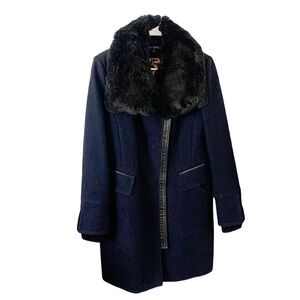 Via Spiga Wool Blend Coat